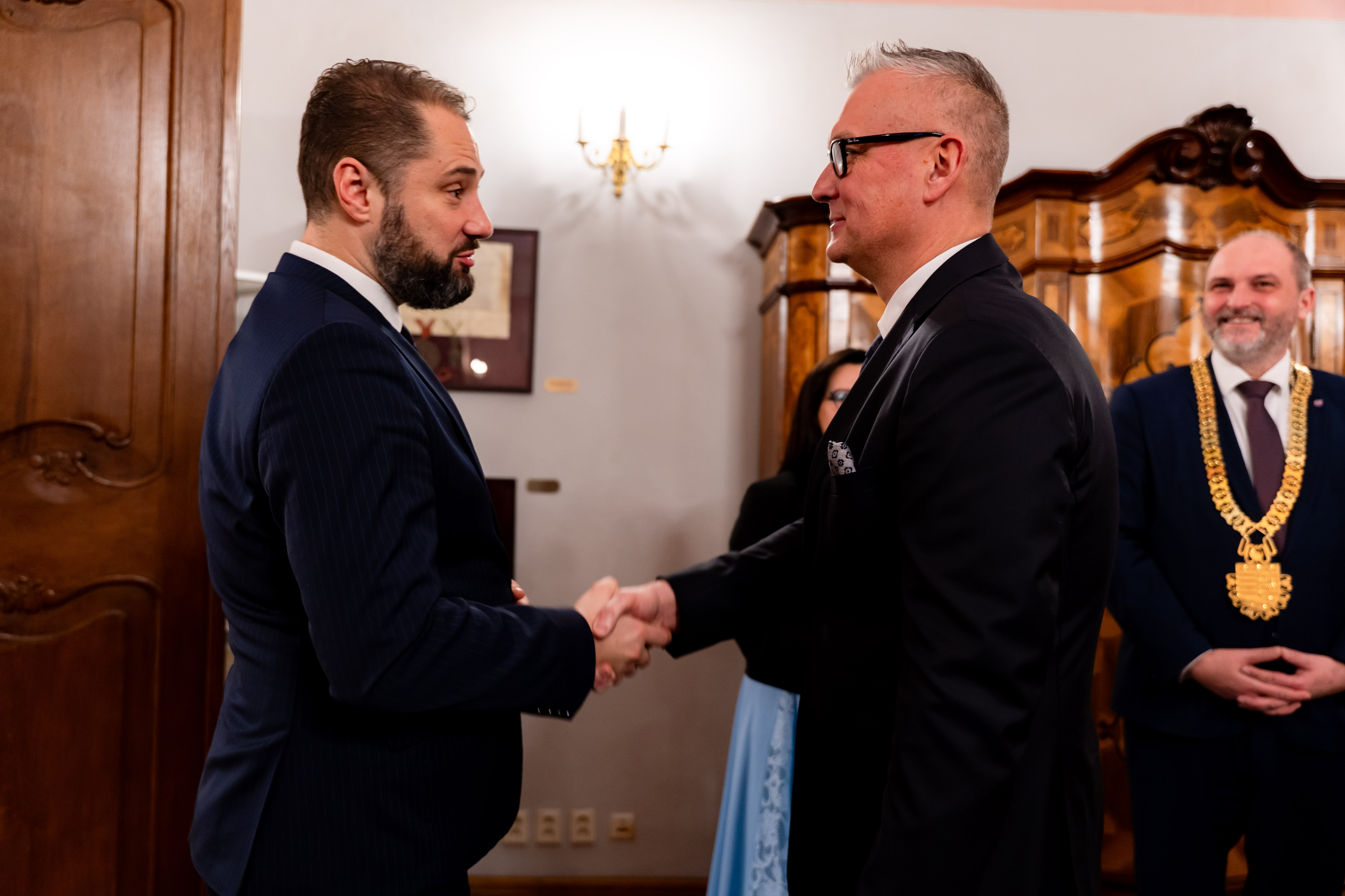 prijatie rektorov univerzit mesta Kosice a riaditelov nemocnic-46